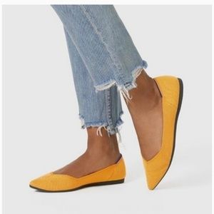 Rothy’s The Point in Marigold - size 9 - BNIB